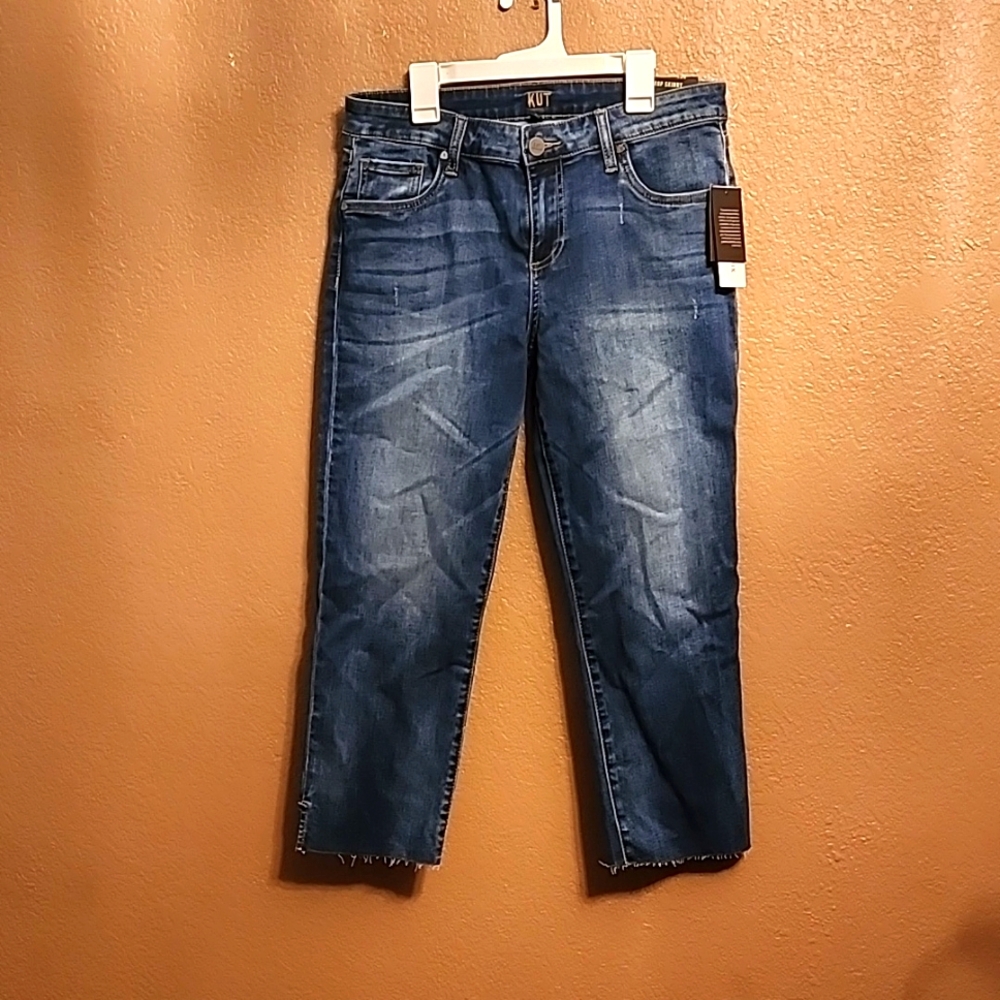 NWT Kut from the Kloth Crop Skinny, size 8